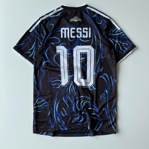 ARGENTINA WORLD CUP EDITION KIT BLACK (EMBROIDERY)