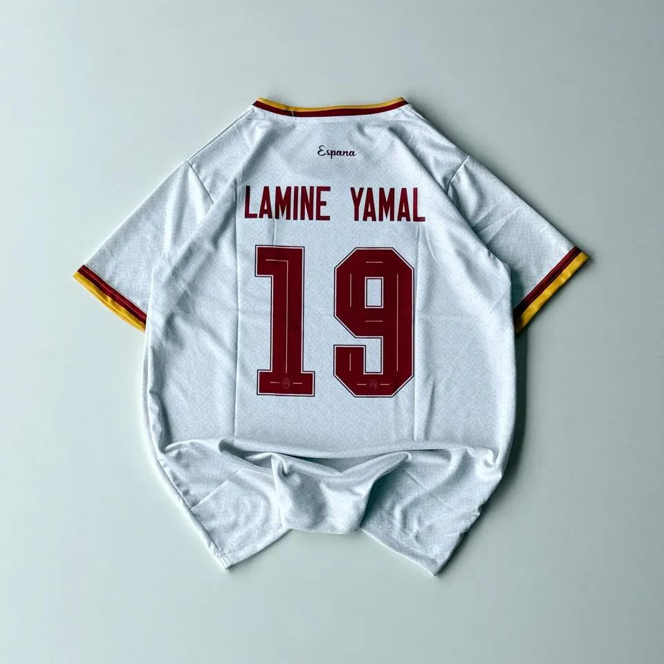 LAMINE YAMAL SPAIN 2026 WORLD CUP AWAY KIT (embroidery)