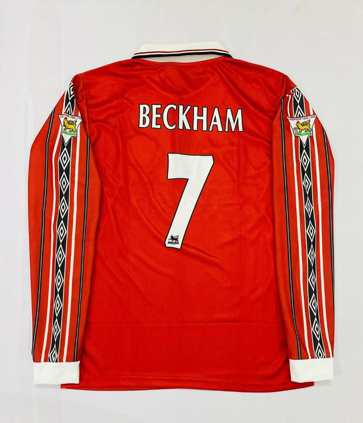 Manchester United 1998–99 Home Kit | Full Sleeve